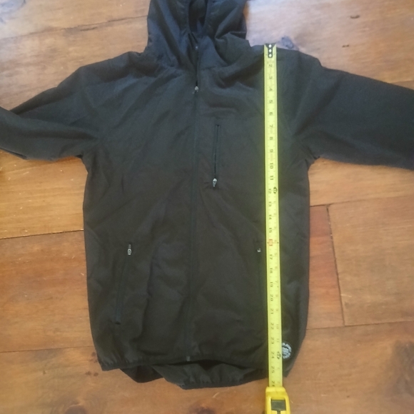 Ron Jon Black Windbreaker Jacket Full Zip Men Small - Picture 6 of 8